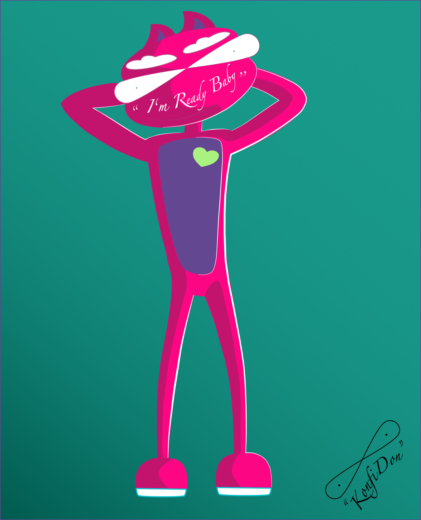 1B2 I’m Ready baby” piece 2of7 pieces