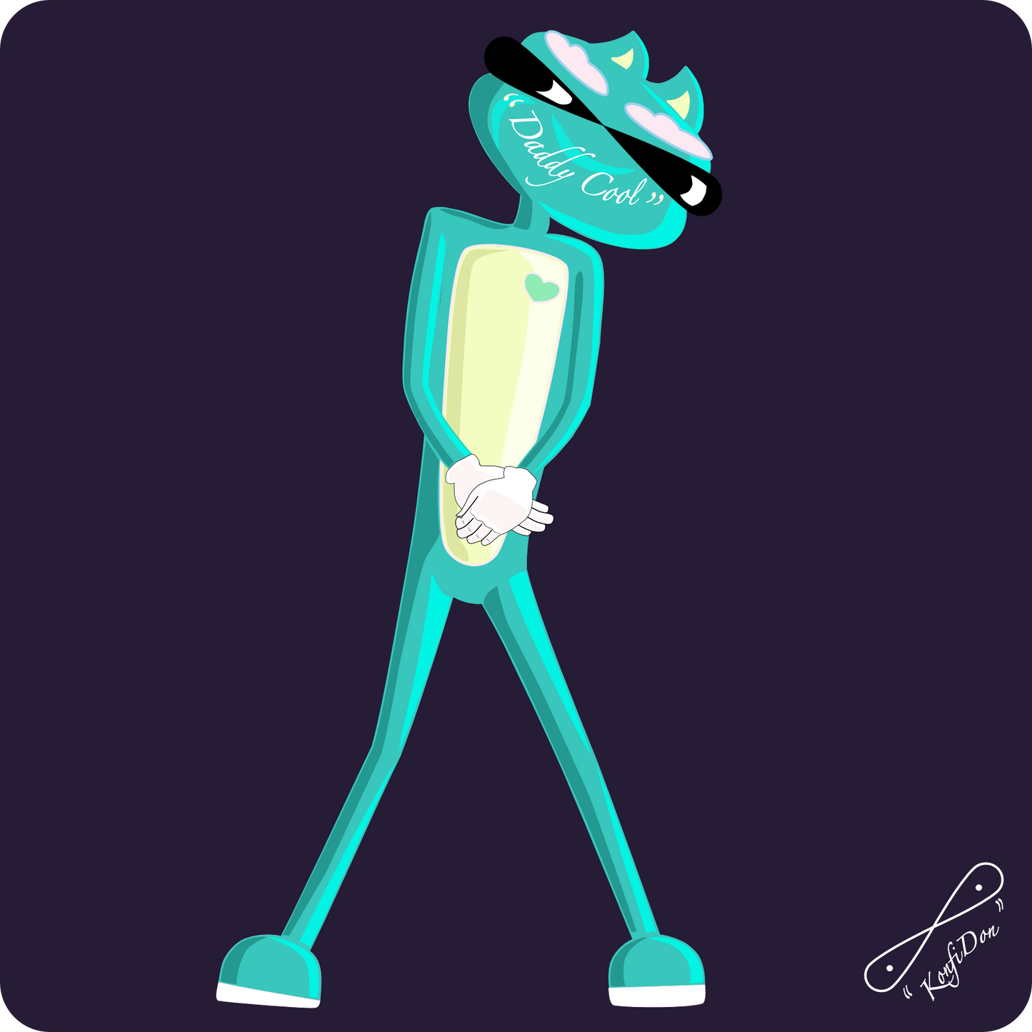 2A1 “Daddy Cool”, piece 1-of-17 pieces